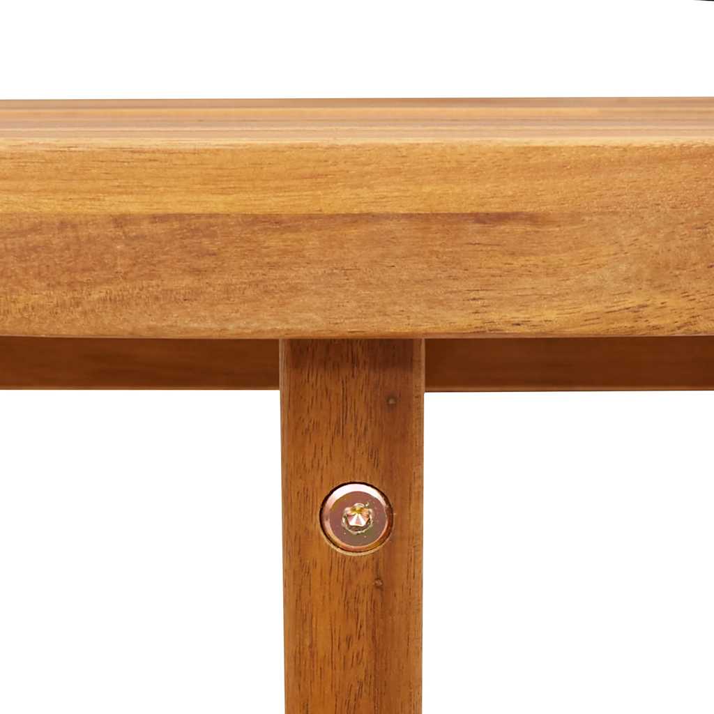 Garden Side Table Round Ø55x60 cm Solid Wood Acacia